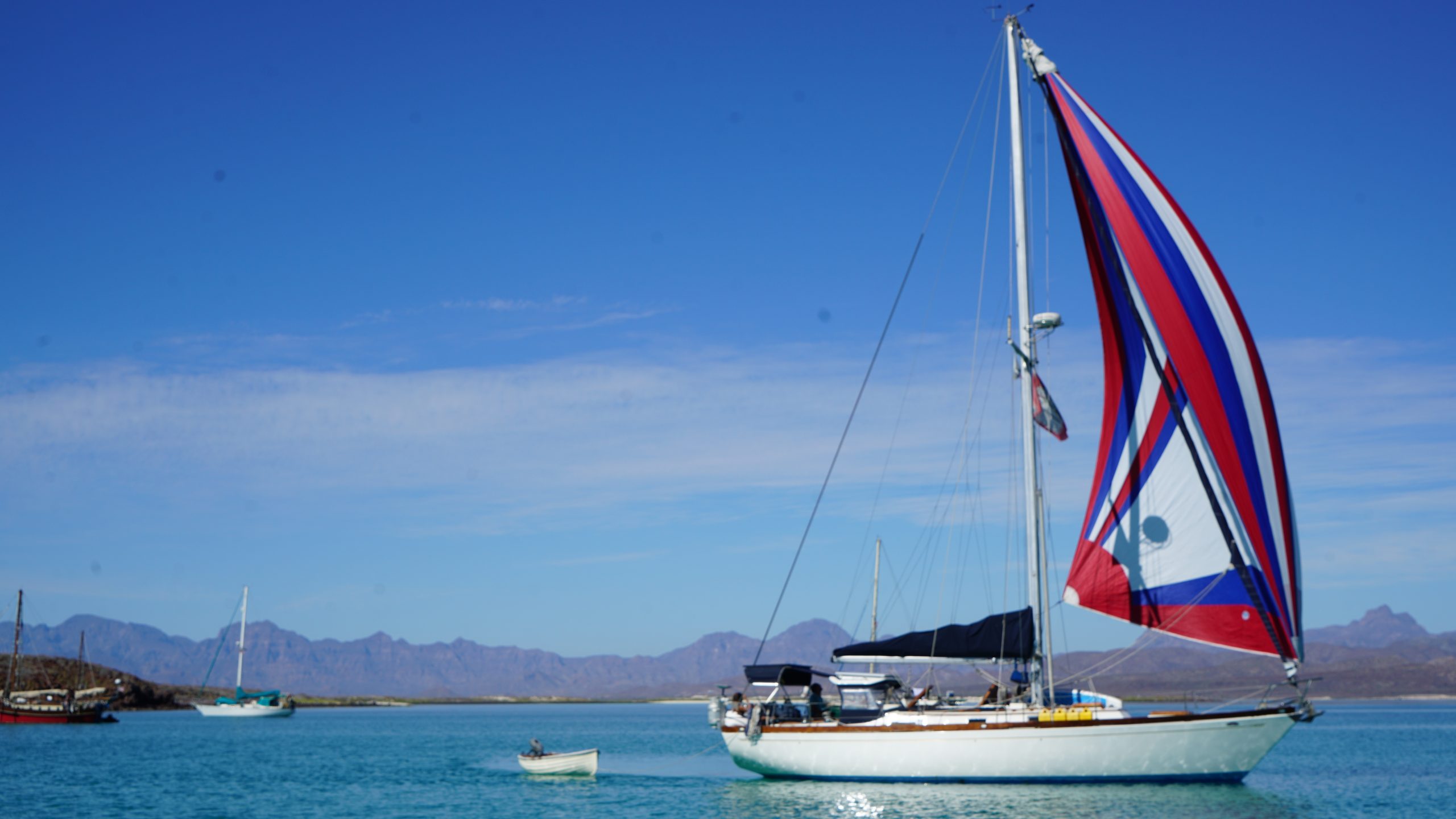 Sailing off the hook