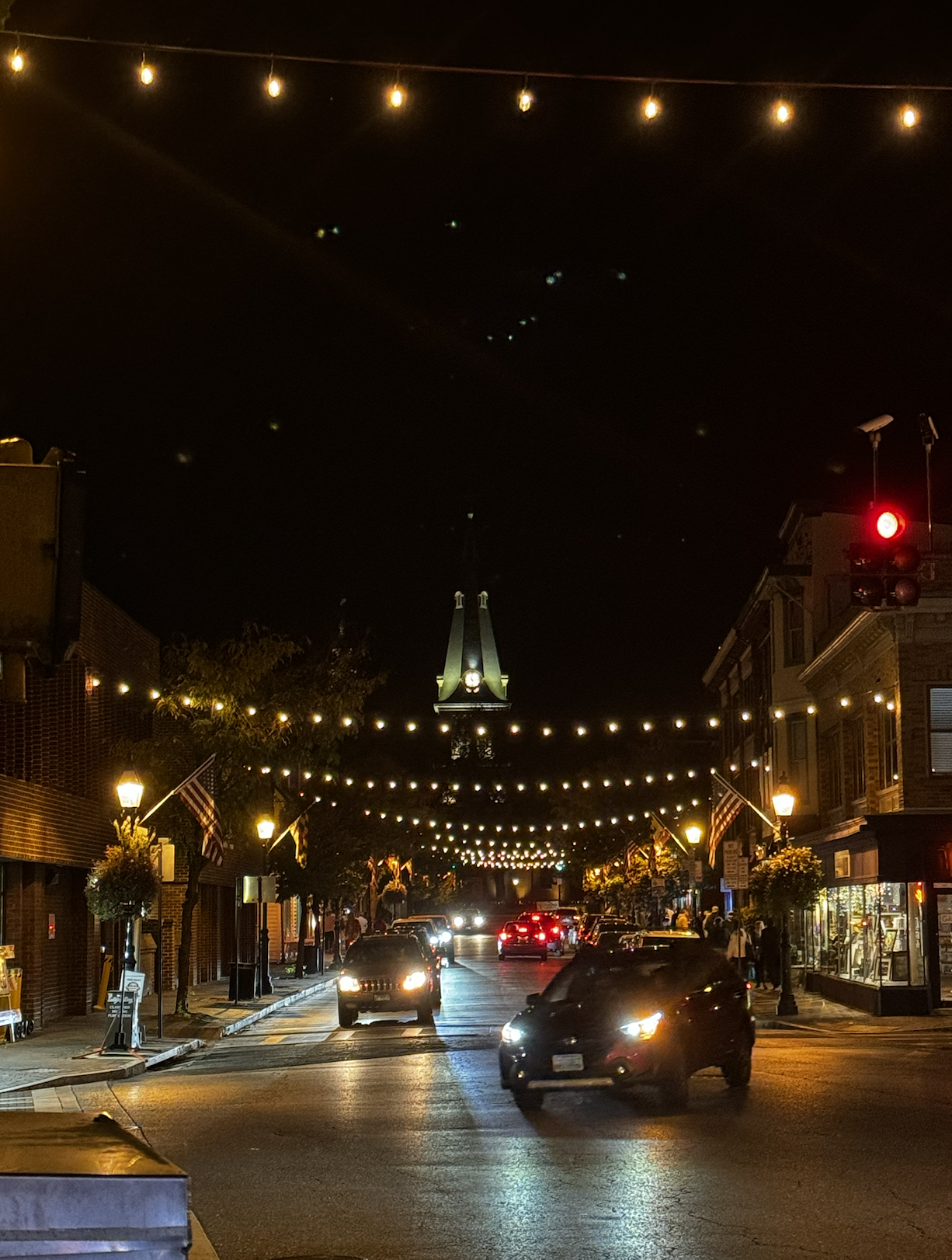 Annapolis at night